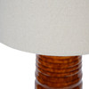 Tivoli Tall Ceramic Floor Lamp Terracotta with Shade