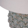 Verona Glazed Ceramic Table Lamp with Shade