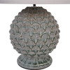 Verona Glazed Ceramic Table Lamp with Shade