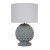 Verona Glazed Ceramic Table Lamp with Shade