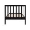 Nova Kids Bed Black, Wood, Painted