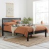 Nova Kids Bed Black, Wood, Painted