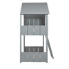 Safari Bunk Bed Grey, Kids