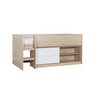 Leyton Cabin Bed White & Oak Effect, Kids