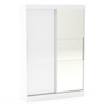 Lynx Wardrobe White, Scandi