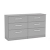 Lynx Chest of 6 Drawers Grey