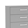 Lynx Chest of 5 Drawers Grey