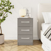 Lynx Bedside Grey