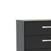 Lynx Chest of 6 Drawers Black