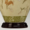 Elstead Arum Lily Green & Cream Chinese Porcelain Table Lamp