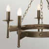 Elstead Cromwell 5 Light Old Bronze Iron Chandelier