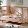 Forrest Natural Oak Rustic Baby & Toddler Adjustable Bed 70x140cm