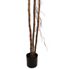 Tall Split Philo artificial plant with wide split foliage and realistic trunk