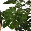 Tall Split Philo artificial plant with wide split foliage and realistic trunk