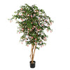 Artificial Fuchsia Tree 322 FLS 170cm – White Pink