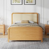 Kaydian Weardale Oak Ottoman Bed