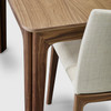 Skovby Walnut Extending Dining Table #26 (detail)