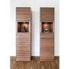 Skovby Walnut Display Cabinet #914 (lifestyle)
