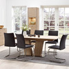 Skovby White Oiled Oak Extending Dining Table SM 39 (lifestyle)