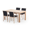 Skovby White Oiled Oak Extending Dining Table #23 (shown here with 'Skovby Oak Dining Chair #90')