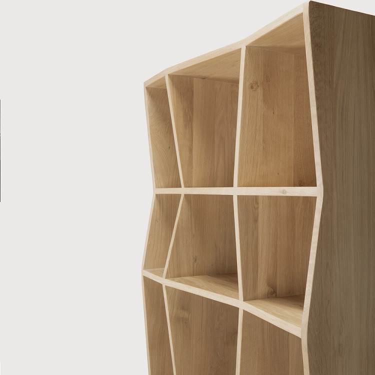 Ethnicraft Z Low Bookcase Oak