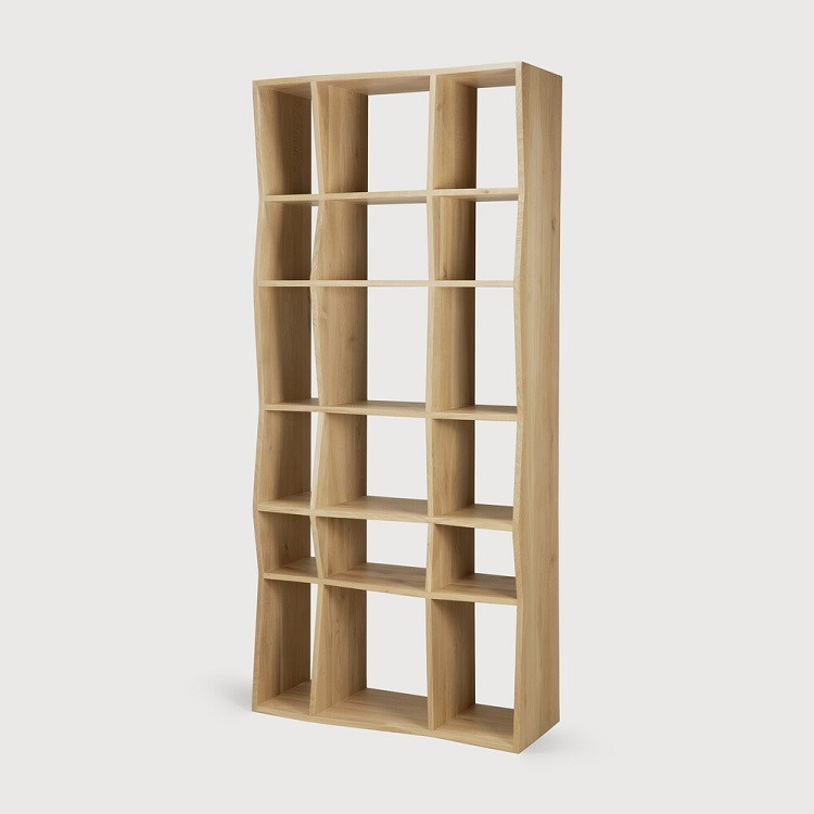 Ethnicraft Z Low Bookcase Oak