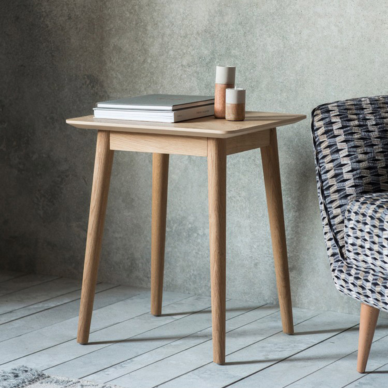 IDÉE DIVANCO LOW TABLE OAK Ethnicraft Kabuki Low console - natural oak | Made In Design UK
