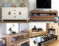 Guide to furnishing the home with contemporary, solid wood and Oriental furniture