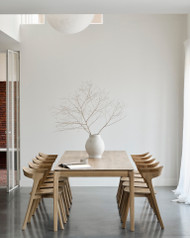 ​The Bok Oak Dining Table and Chairs: A Timeless Blend of Elegance and Functionality