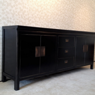 Black Lacquer Dining Room 