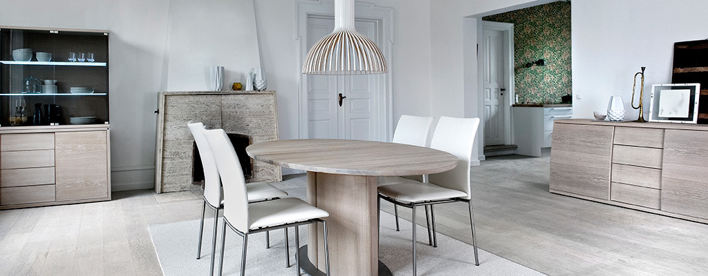 Contemporary Dining Room Furniture Solid Wood Display