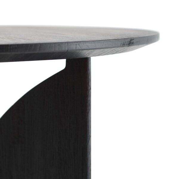 Ethnicraft Cove Black Teak Side Table Fine Furniture at 4 Living