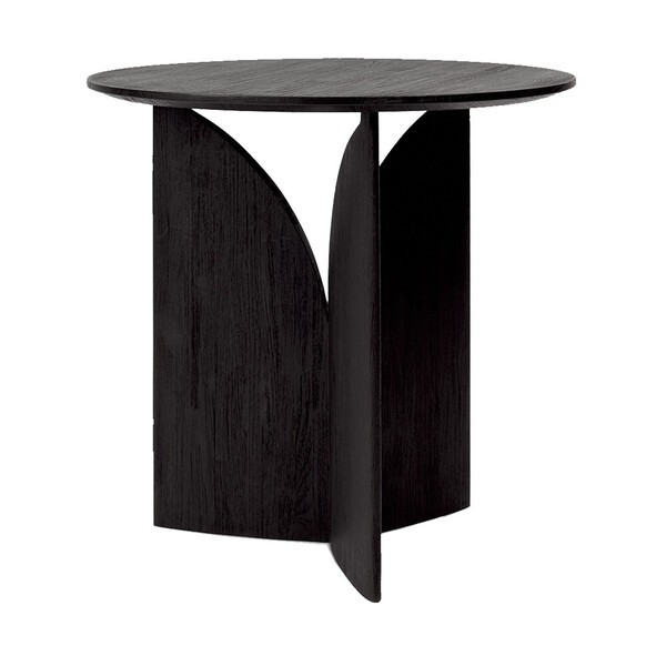 Ethnicraft Cove Black Teak Side Table Fine Furniture at 4 Living