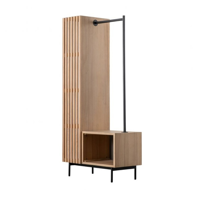 Japanese Oak Open Wardrobe | 4 Living