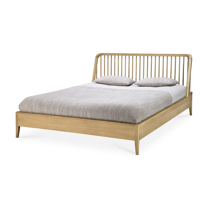 Ethnicraft Oak Bed Spindle