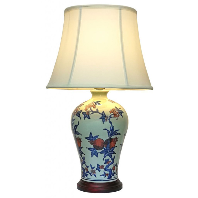 Oriental Zhu Fu Table Lamps