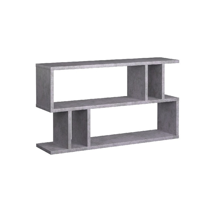 Brompton Balance Low  Shelving - Concrete