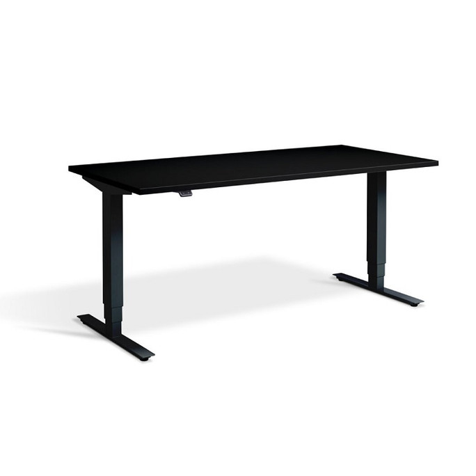 Height Adjustable Black Lavoro Desk - Advance