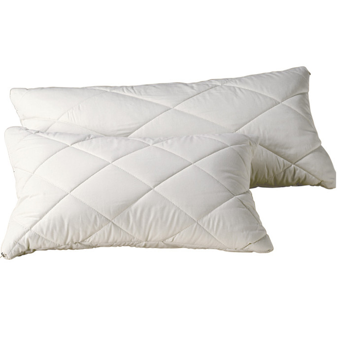 Prolana Quilted Organic Cotton Filled Pillow