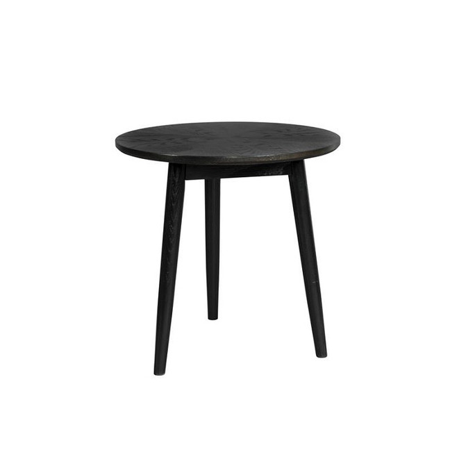 Black Oak Side Table - Basel