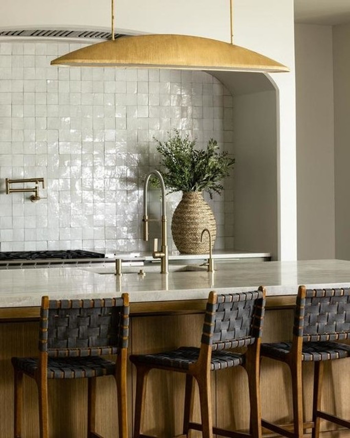 Visual Comfort Utopia Large Linear Pendant by Kelly Wearstler