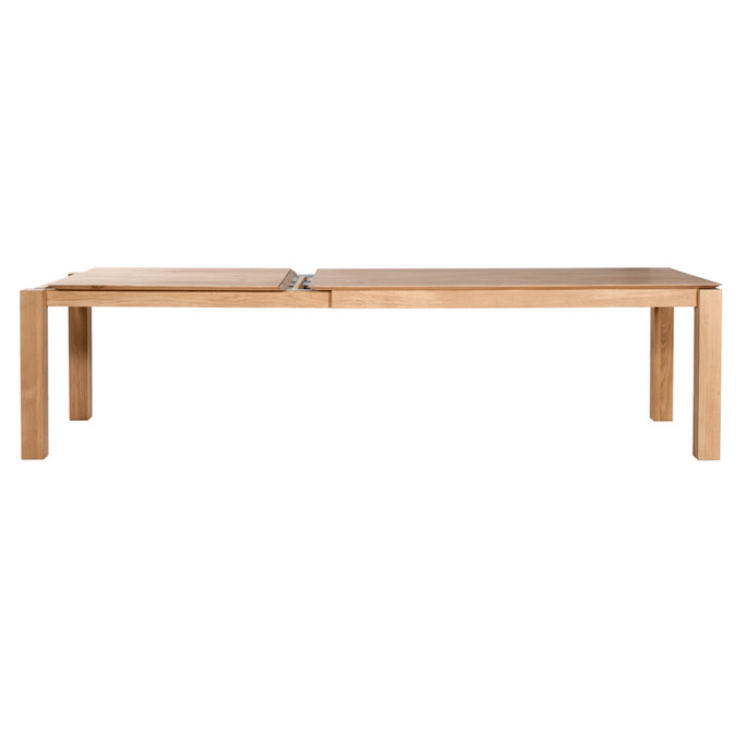 Ethnicraft Large Extending Oak Table Slice