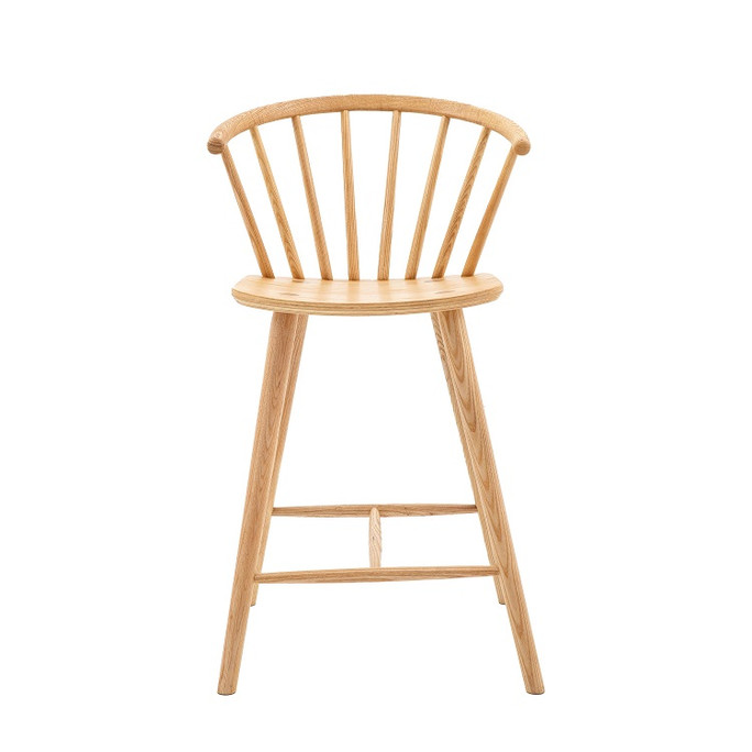 Gallery Direct Craft Natural Oak Barstool Natural