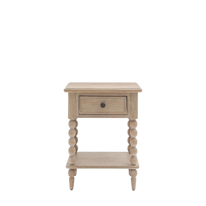 Gallery Direct Artisan Natural Oak 1 Drawer Bedside Gallery Direct Artisan Natural Oak 1 Drawer Bedside