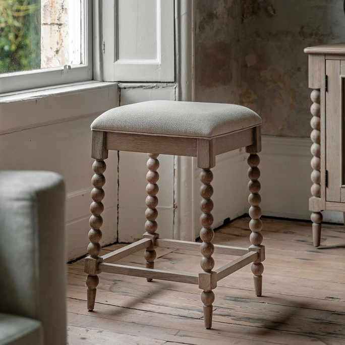 Gallery Direct Artisan Natural Oak Bar Stool