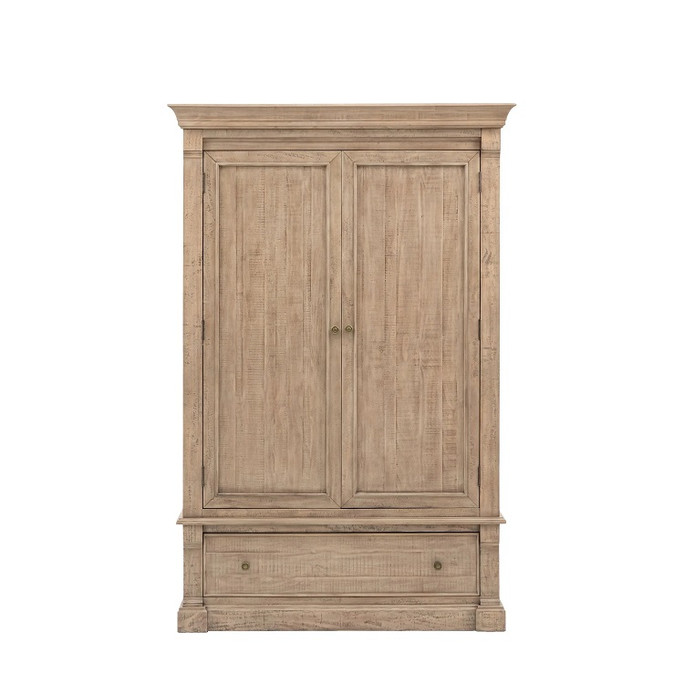 Gallery Direct Vancouver Natural Oak 2 Door Wardrobe 1400x650x2135
