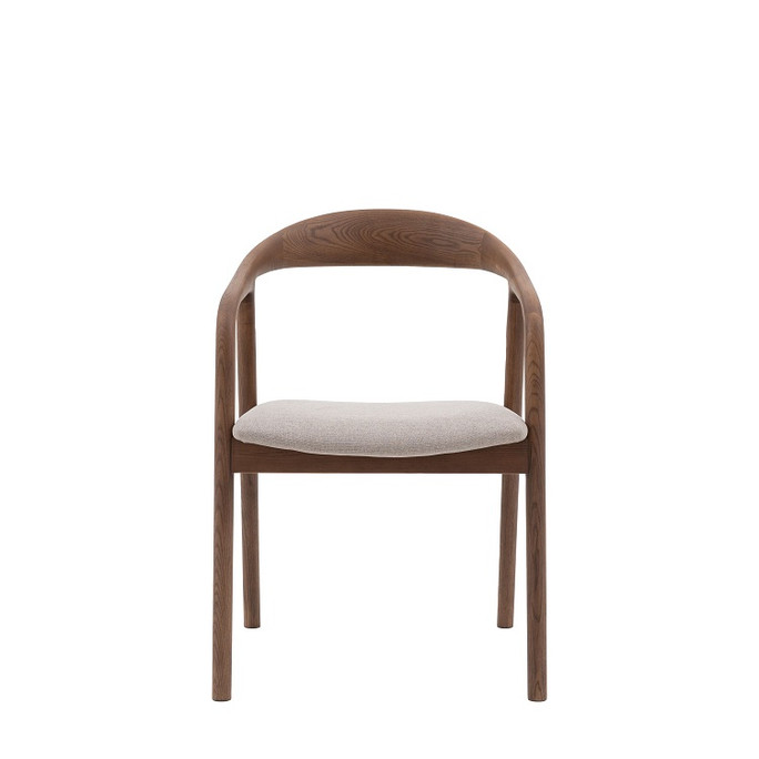 Gallery Direct Madrid Walnut Dining Chair UPH (2pk) 56x57x78 Gallery Direct Madrid Walnut Dining Chair UPH (2pk) 56x57x78