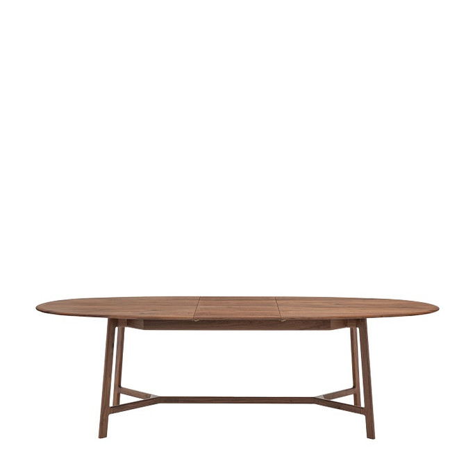 Gallery Direct Madrid Walnut Extendable Dining Table 200/250x100x76 Gallery Direct Madrid Walnut Extendable Dining Table 200/250x100x76