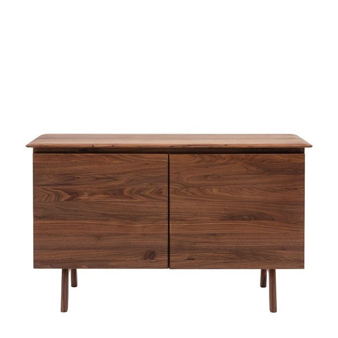 Gallery Direct Madrid Walnut 2 Door Sideboard 116x45x70 Gallery Direct Madrid Walnut 2 Door Sideboard 116x45x70