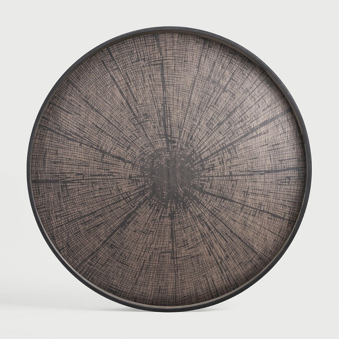 Ethnicraft Black Tray 92cm - Slice